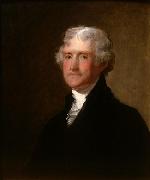 Gilbert Stuart Thomas Jefferson Spain oil painting artist